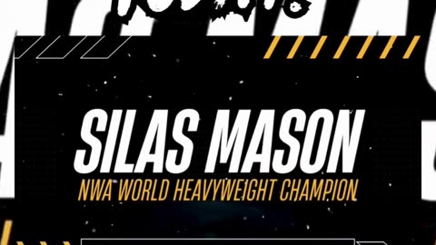 TODAY! TODAY! TODAY! NWA World Champion "Thrillbilly" Silas Mason! And Tommy Wildfire Rich!!