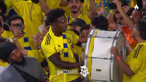 Cristiano Ronaldo shows IShowSpeed how to play the Al-Nassr Ultra Drums.