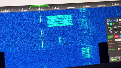 27.885 Alert Tones Voice Message + Paging Signals [] G8JNJ SDR - 4 March