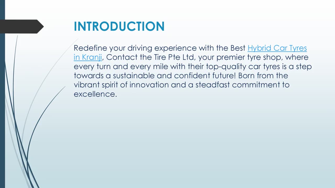 Best Hybrid Car Tyres in Kranji