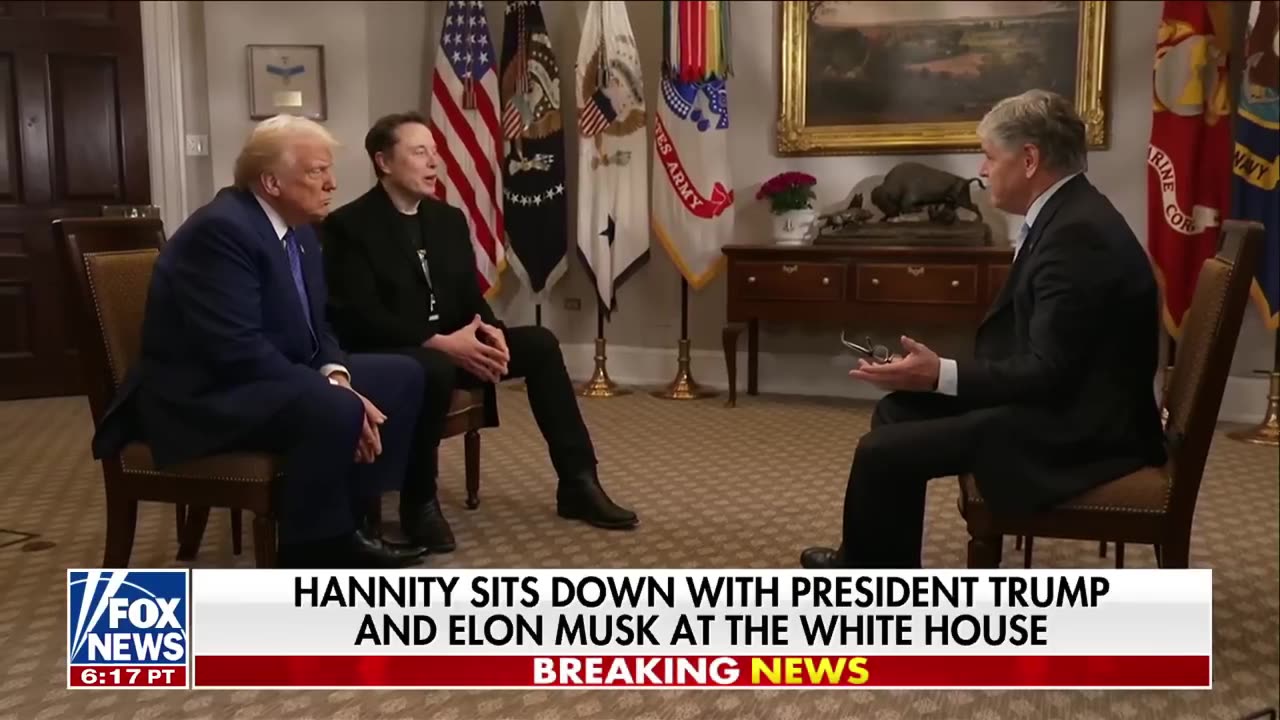Musk & Trump Interview on Hannity - How DOGE Will Help - Fox News