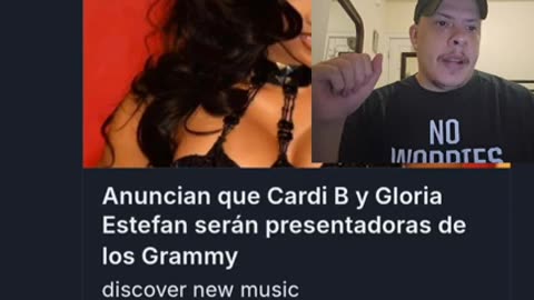 Anuncian que Cardi B y Gloria Estefan serán presentadoras de los Grammy