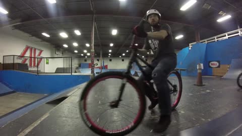 Learning and Practicing Barspins at Evolve Action Sports Park