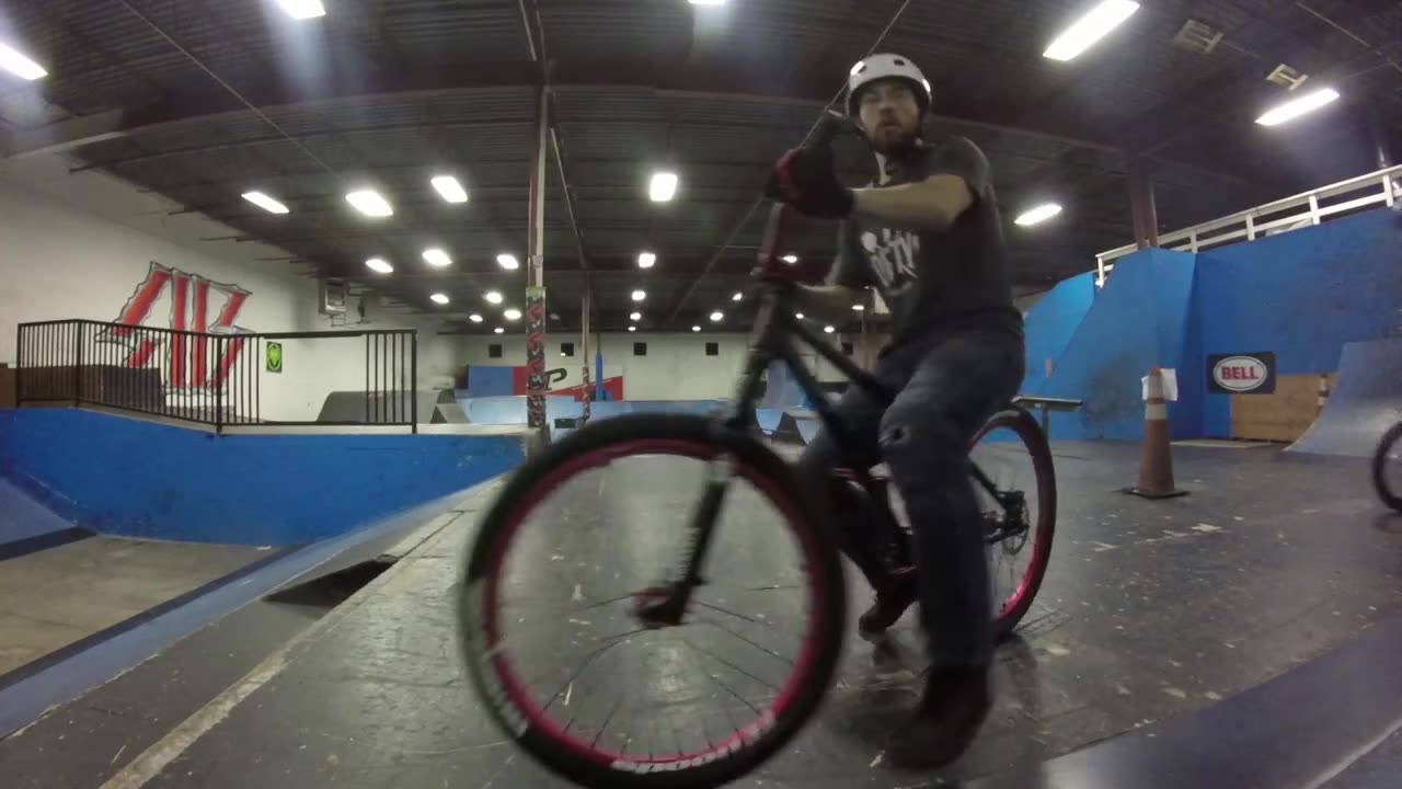 Learning and Practicing Barspins at Evolve Action Sports Park