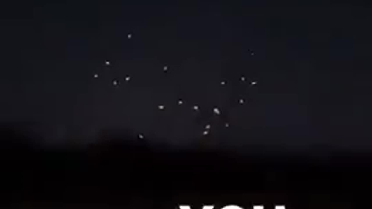 Swarm of Orbs Over AZ Tonight