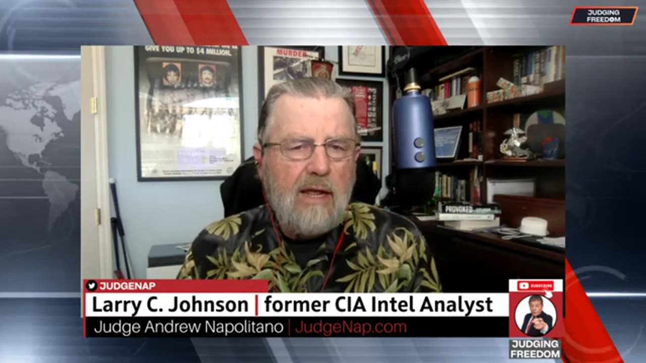 Judge Napolitano w/ Larry Johnson - Should Trump Abolish the FBI, CIA, and NSA-