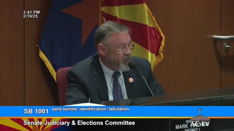 Mark Finchem Explains Vote For SB 1001 Election Integrity Bill