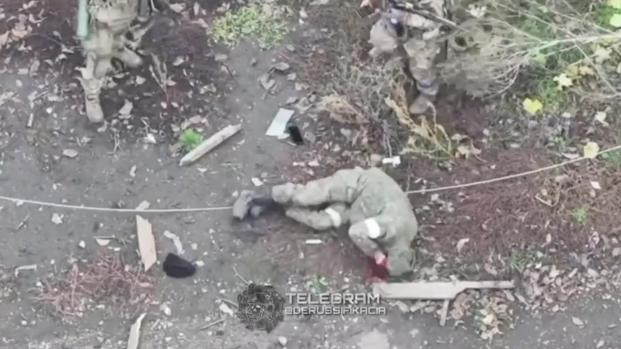 Warning! Ukrainians Executed a Russian Prisoner