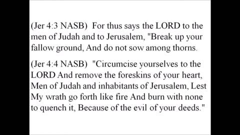 Mark 4 – The seed that was sown on the good soil (those chosen of the Father) bear fruit.