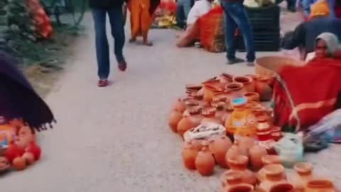 #Gaon ki #market