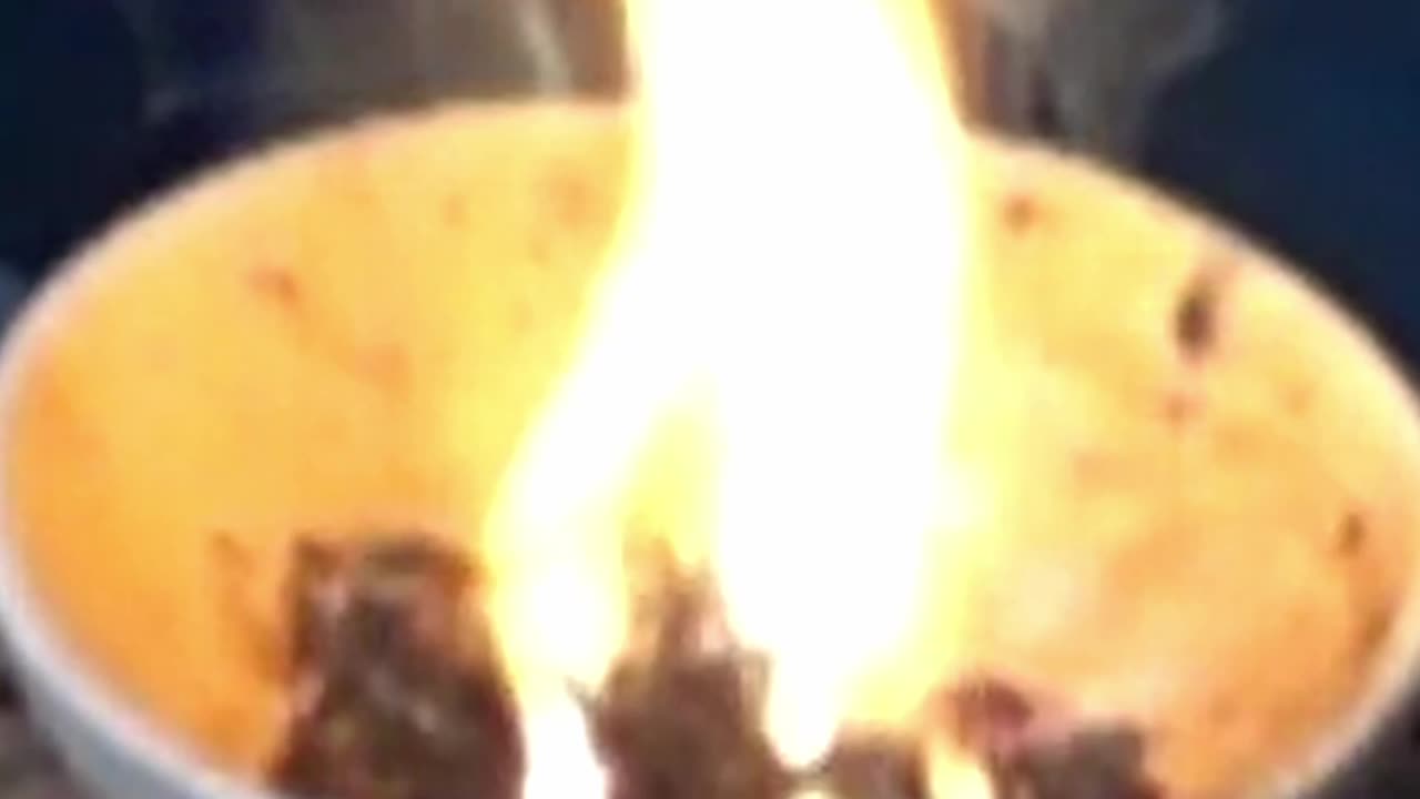 Explosive Oxidation: Manganese(VII) oxide and ethanol! #Chemistry #Science