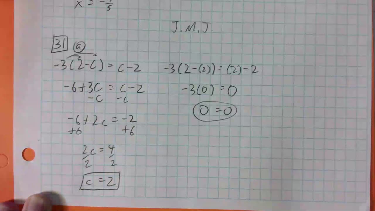 Saxon Algebra 1 Lesson 31 (a)