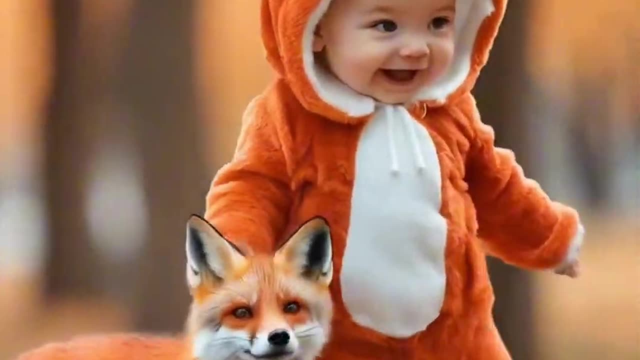 Cute baby animal fashion show#cutebaby #cute #aifashionshow #aibaby #baby #babyfasion #babyshow