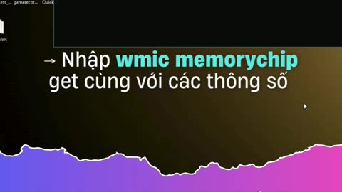 ⚡Cách xem thông số RAM cực nhanh bằng CMD