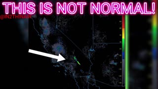 Cali 3 MAJOR Fires ALL BEGIN AT THE SAME TIME! Strange Radar and NEXRAD findings