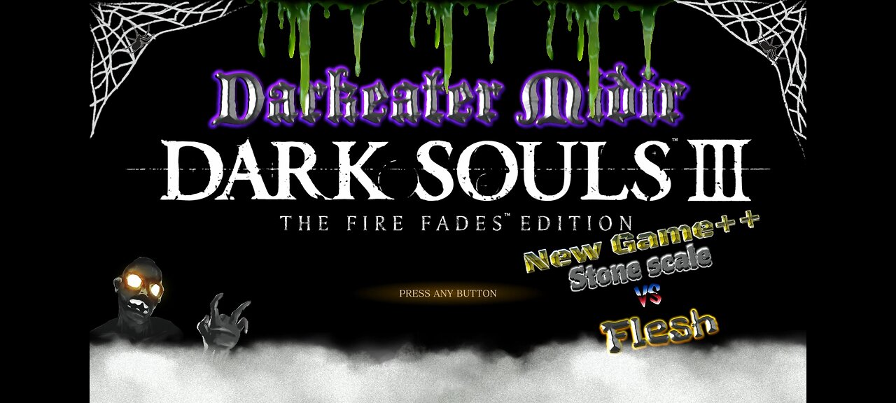 Dark Souls III: The Midir Files! Darkeater Midir,new game+2 vs bare fists, no hit!