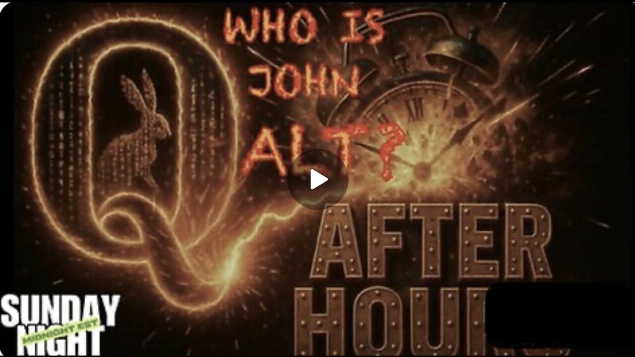 Q AFTER HOURS W/ JOSH REID, ALPHA WARRIOR & BRAD ZERBA Panic, Projection & the Great Narrative Flip