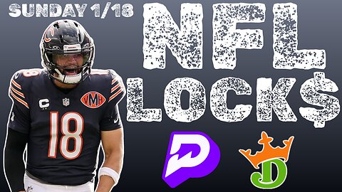 NFL SUNDAY PLAYOFFS - MY BEST BET - PRIZEPICKS TOP PLAYER PROPS