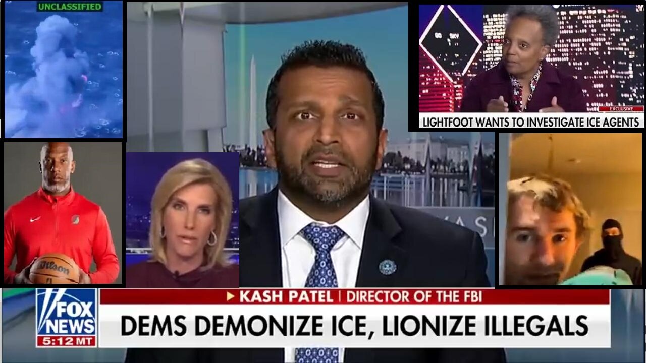 'WE'RE COMING FOR YOU': FBI Patel warns basketball arrests just beginning & MORE