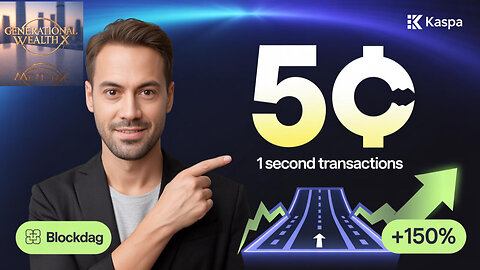 Kaspa Crypto Deep Dive: 5¢ Coin with 1-Second Transactions | BlockDAG Technology Explained