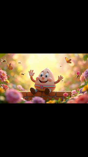 Humpty Dumpty Had a Great Fall! 🥚😂 | Nursery Rhyme for Kids