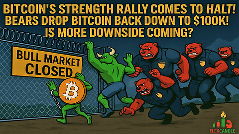 Bitcoin Bulls Losing Steam 💨 Will $100K Hold or Will the Bears Take Over? 🐻 EP. 202