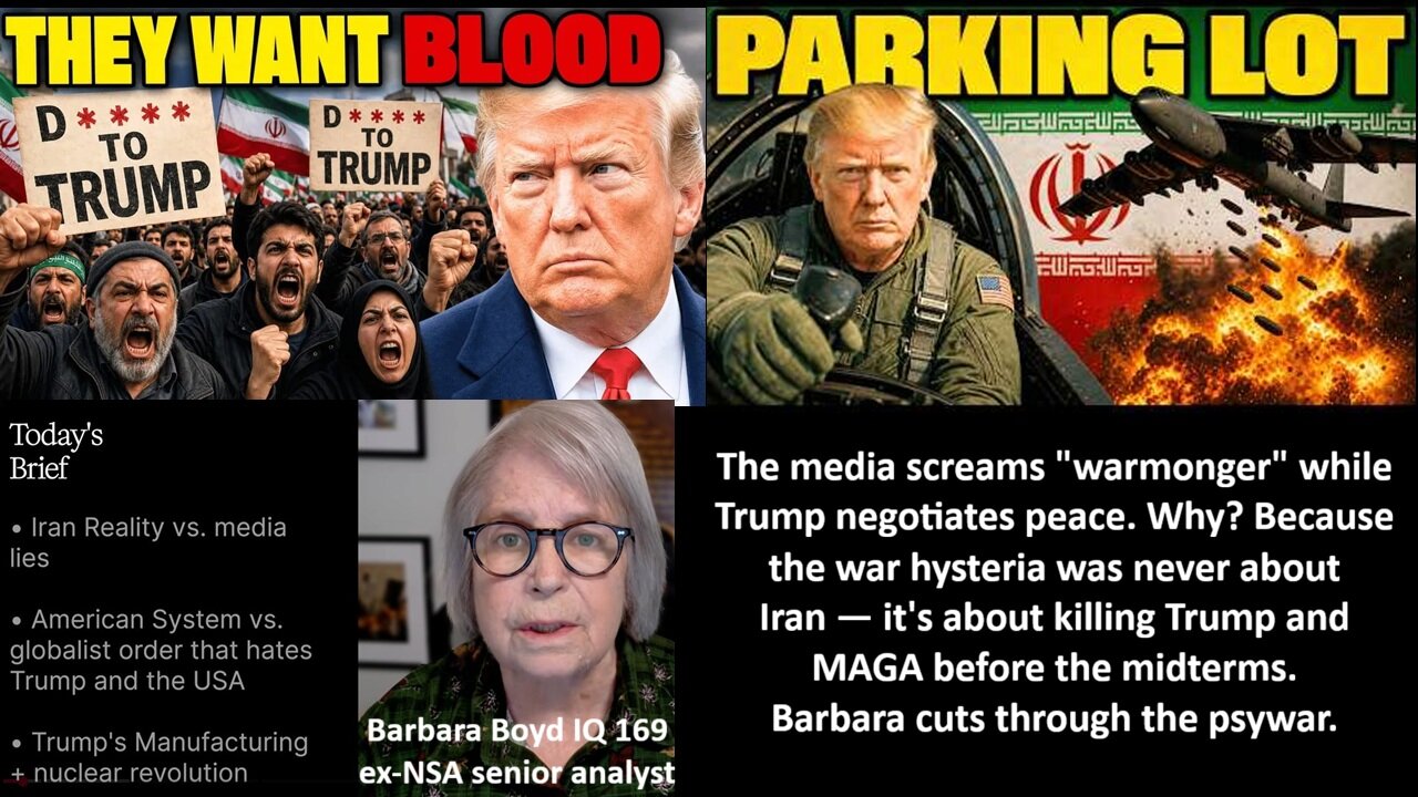 Boyd IQ 169: The Uproar about War Isn't About Iran; It's About Killing Trump and MAGA – 7.11.26