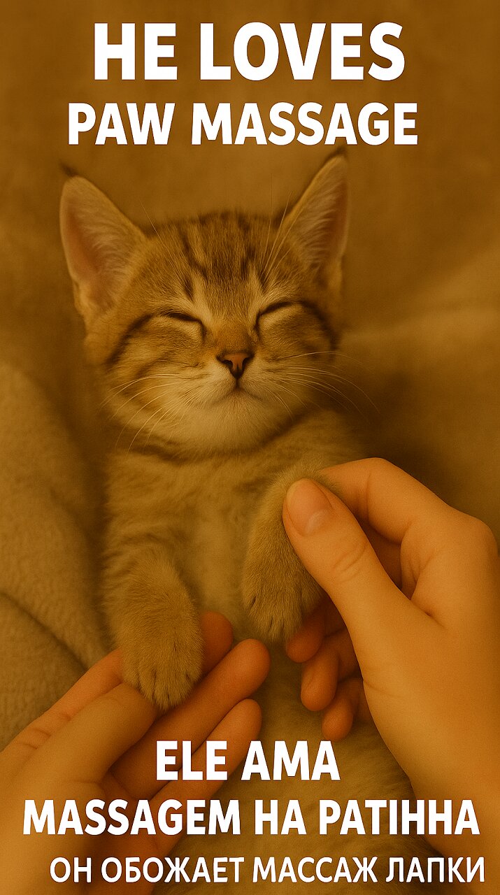 💆‍♂️The most relaxing moment youll see today! 🐾