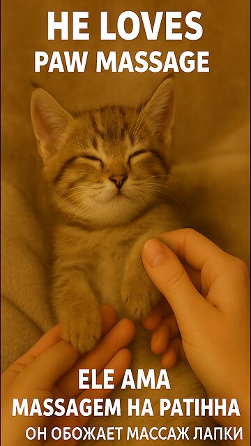 💆‍♂️The most relaxing moment you'll see today! 🐾