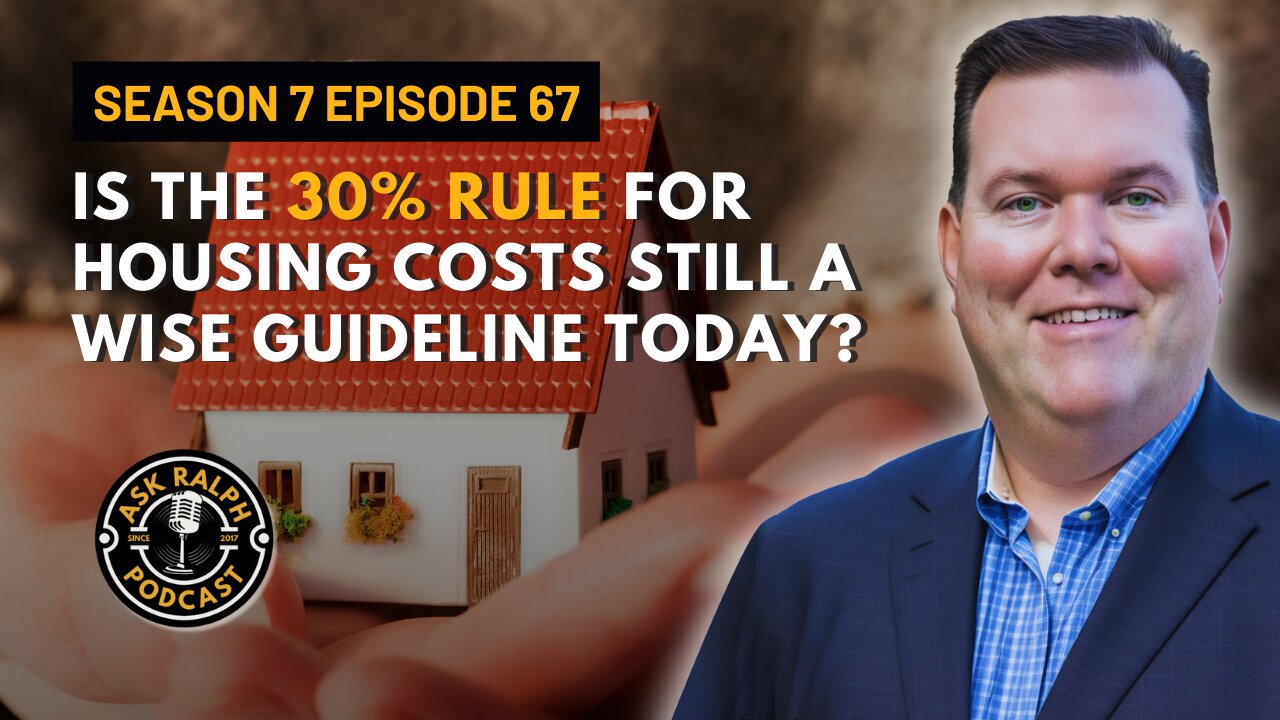 Is the 30% rule for housing costs still a wise guideline today?
