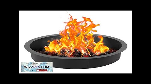 VEVOR Fire Pit Ring Round 40” Outer 36” Inner Steel Liner DIY Review