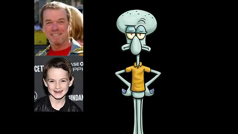 Animated Voice Comparison- Squidward Tentacles (SpongeBob)