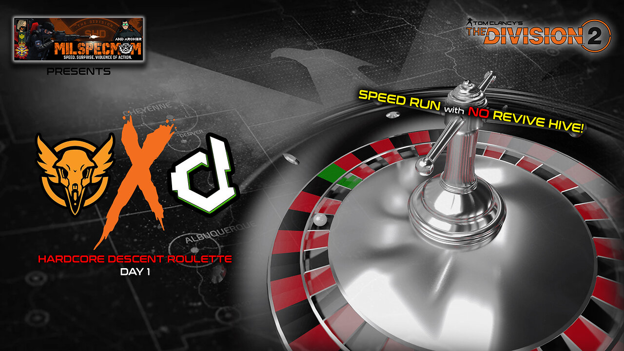 Hardcore Descent Roulette: Day 1 | The Division 2