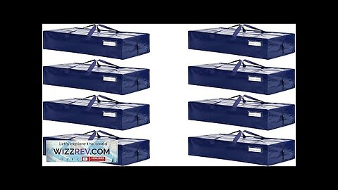 VENO 8 Pack Moving Bags w/Backpack Straps Moving Boxes & Storage Bins Review