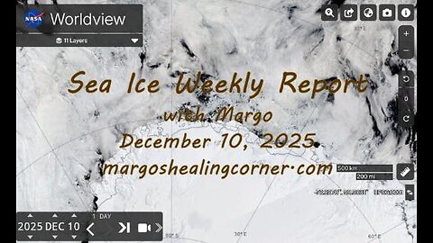 Sea Ice Weekly Report with Margo (Dec. 10, 2025)