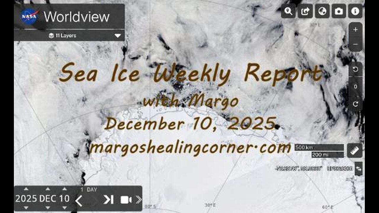 Sea Ice Weekly Report with Margo (Dec. 10, 2025)