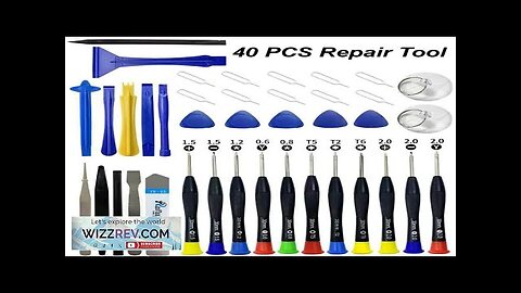 40 in 1 Mobile Phone Repair Tools Disassemble Repair Set for iPhone Review