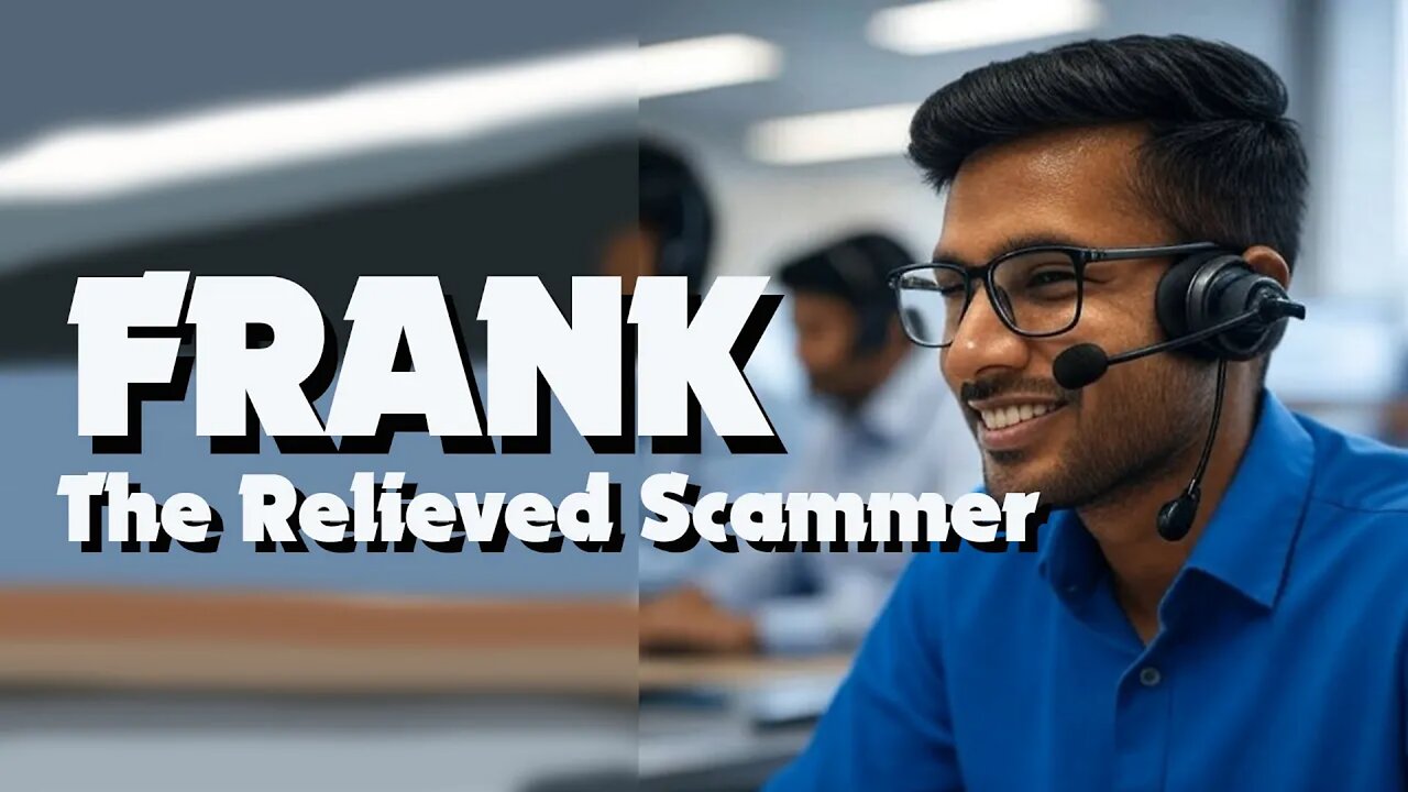 relief for a scammer called Frank