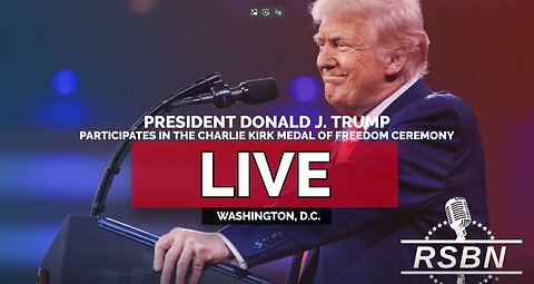Trump Participates in the Charlie Kirk Medal of Freedom Ceremony - 10/14/25
