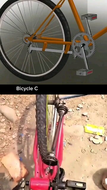 chainless bicycle transmission