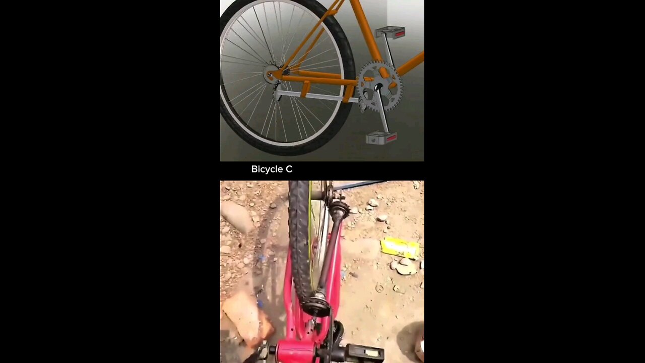 chainless bicycle transmission