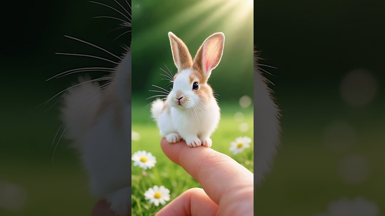 This Bunny is Smaller Than Your Thumb – Too Cute