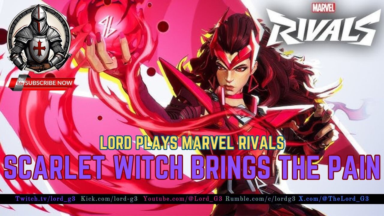 Scarlet Witch Brings the Pain in Marvel Rivals