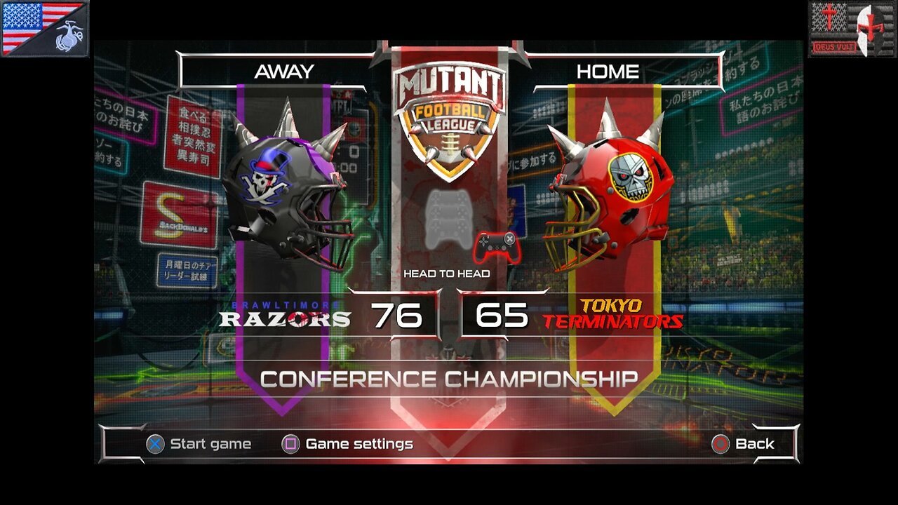 MFL Game Day 2025-2026: [Week #17] (Tokyo Terminators vs. Brawltimore Razors)