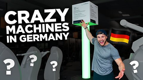 Crazy Training Machines in Germany! (& How I'm Fixing My Deadlift)