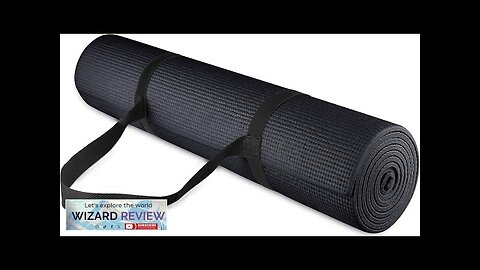 Signature Fitness All Purpose 1/4-Inch High Density Anti-Tear Exercise Yoga Mat Review