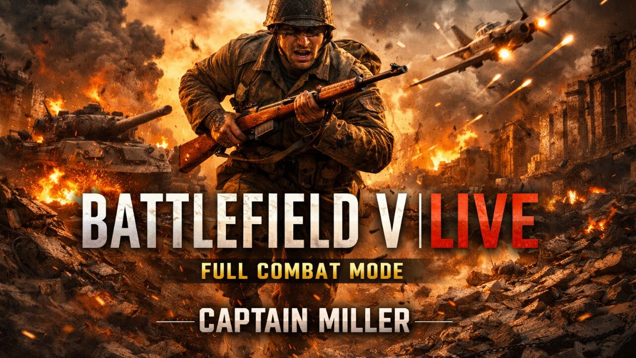 FIRST TIME Playing Battlefield 5 | BFV Live Stream | Let’s Go!