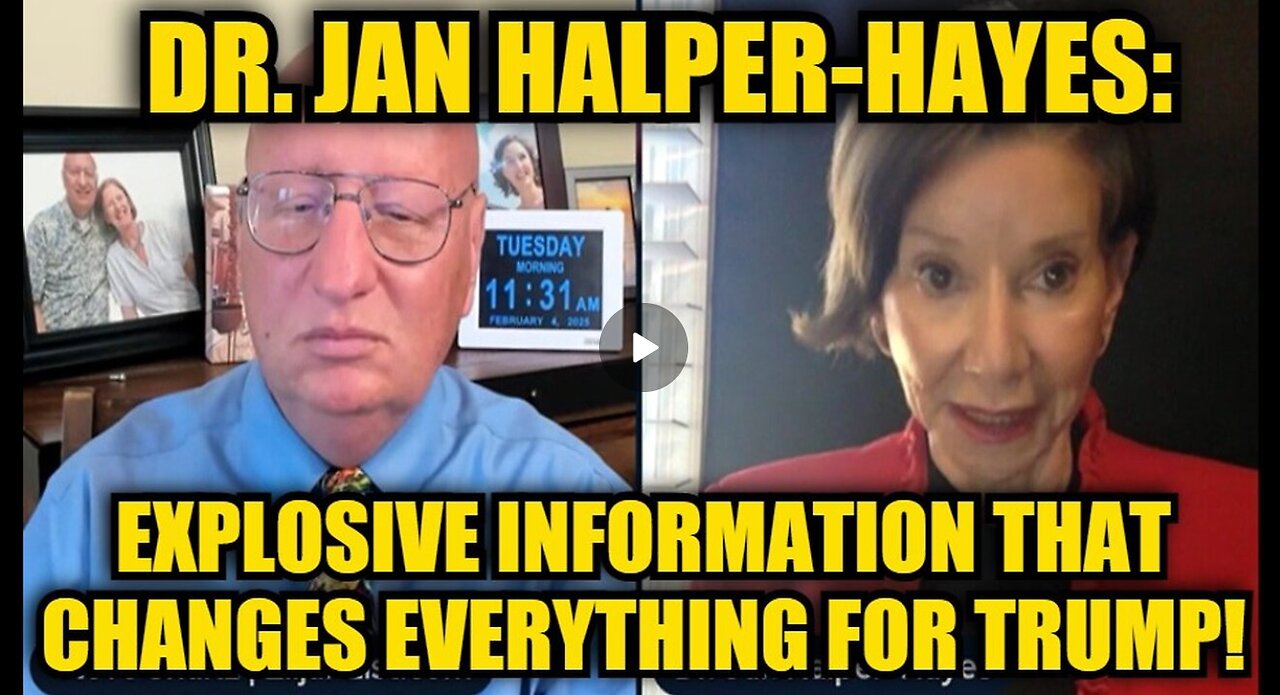 Dr. Jan Halper-Hayes: Explosive Information That Changes Everything for Trump!