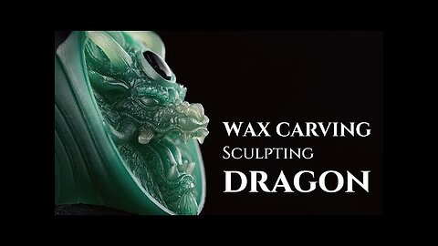 Sculpting Dragon Ring - Wax Carving Jewelry Making process