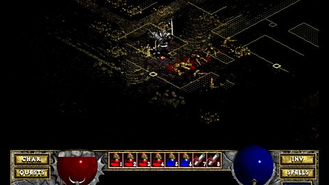 Diablo 1: Hellfire Coop - Highlight - a Room full of Gold... Again [CZ/EN]